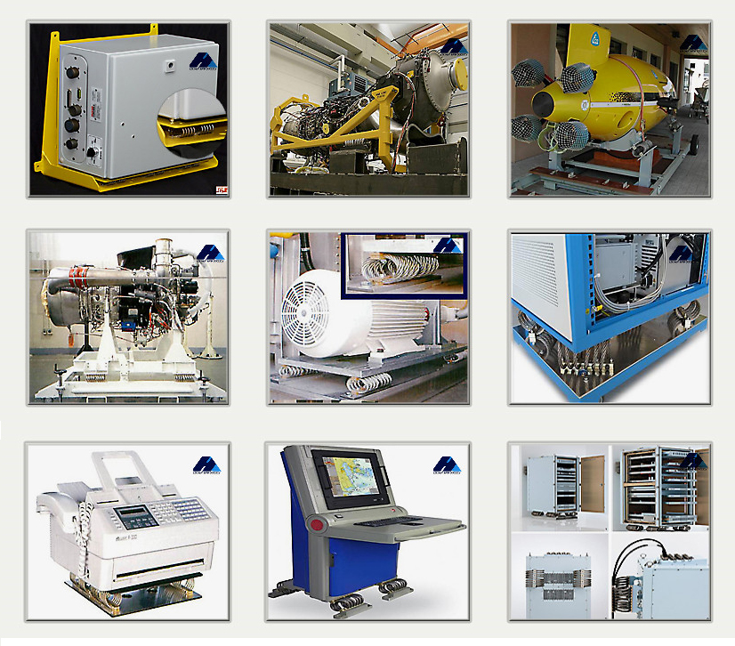 JGX-1598D-285B多應用鋼絲繩隔振器應用圖